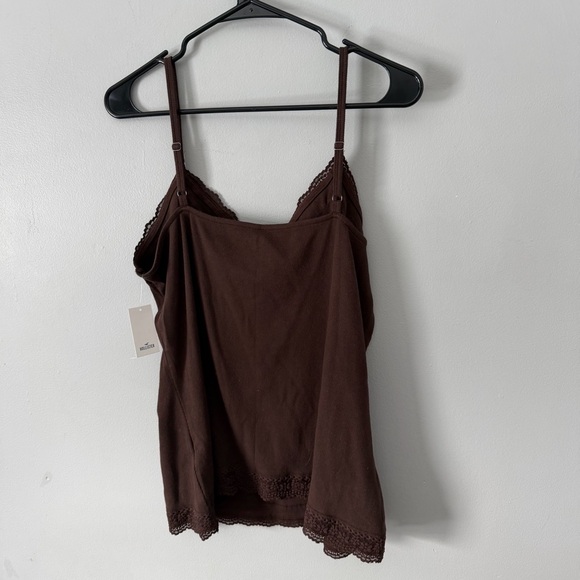 Hollister Dark Brown Lace Cami Top - Picture 4 of 4
